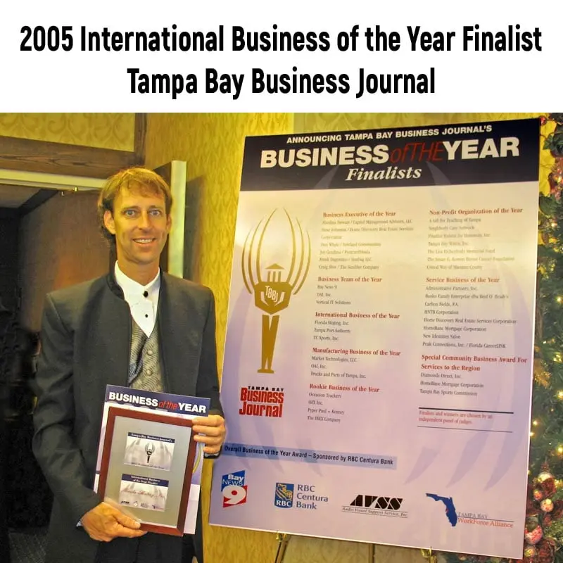 Perry Boskus, founder of Global Synthetic Ice